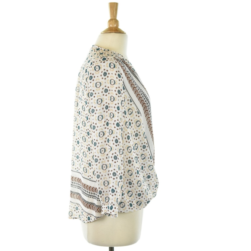 Fun2fun White Patterned Blouse - image 3